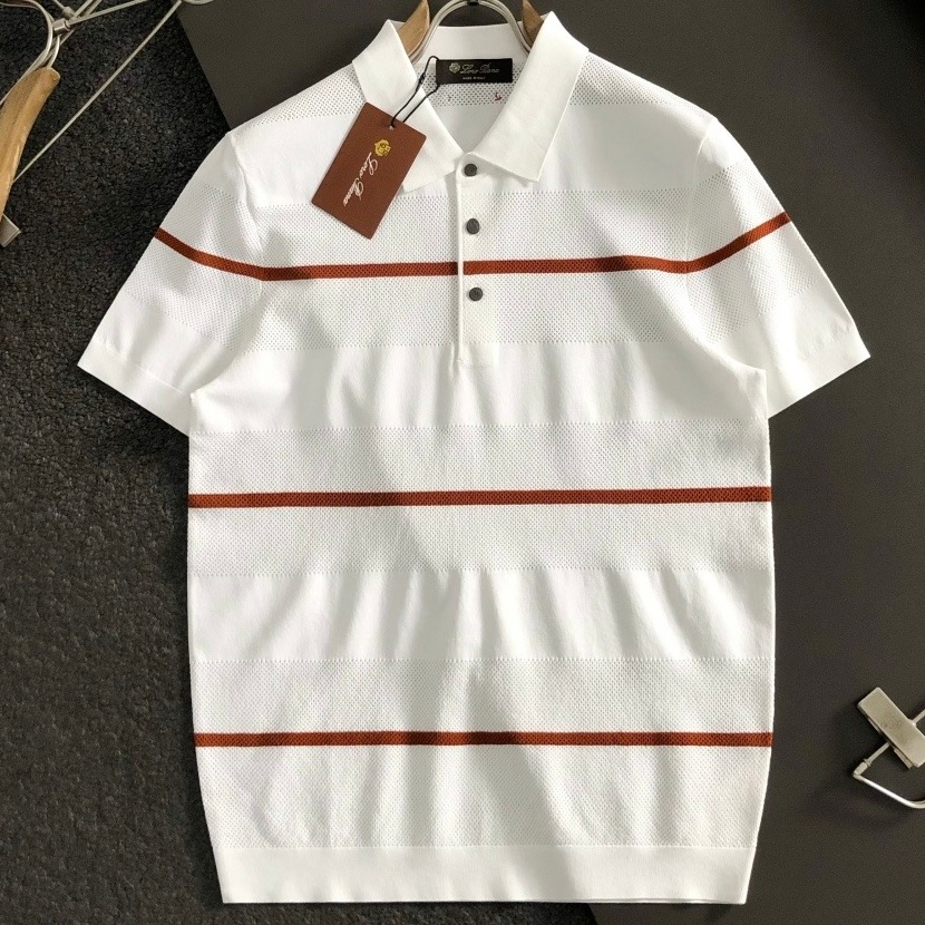 [홍콩명품.loro piana] 로로피아나 2026 남성용 니트반팔 LP1058 YB 홍콩명품의류,구매대행,온라인명품