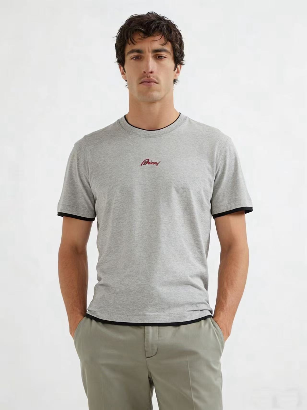 [ 홍콩명품.BRIONI ] 브리오니 2026 남성용 반팔 GT448 YB 홍콩명품의류,구매대행,온라인명품