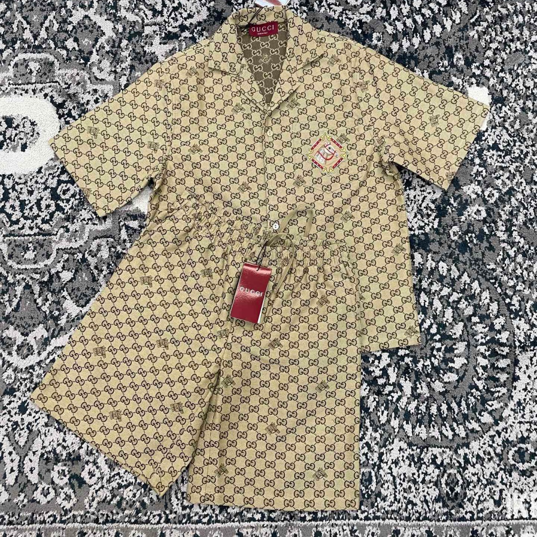 [홍콩명품.GUCCI]구찌 2026 남성용 반팔셔츠세트 GC624 HD 홍콩명품의류,구매대행,온라인명품