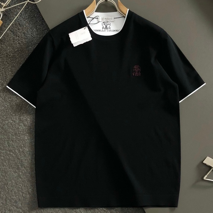 [홍콩명품.BRUNELLO CUCINELLI]브루넬로 쿠치넬리 2026 남성용 니트반팔 BL1488 YB 홍콩명품의류,구매대행,온라인명품