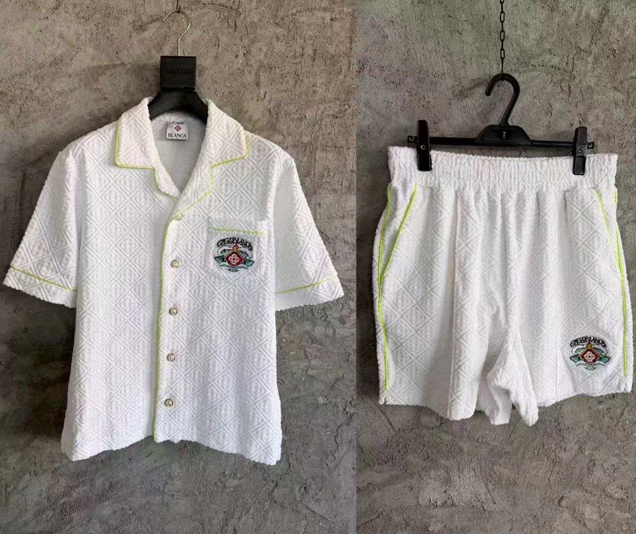 [홍콩명품.CASABLANCA] 카사블랑카 2026 남성용 니트반팔세트 GT462 HD 홍콩명품의류,구매대행,온라인명품