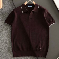 [홍콩명품.PRADA] 프라다 2026 남성용 니트반팔 PD1797 PD 홍콩명품의류,구매대행,온라인명품