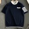 [홍콩명품.THOM BROWNE ] 톰 브라운 2026 남성용 니트반팔 TB1406 PD 홍콩명품의류,구매대행,온라인명품