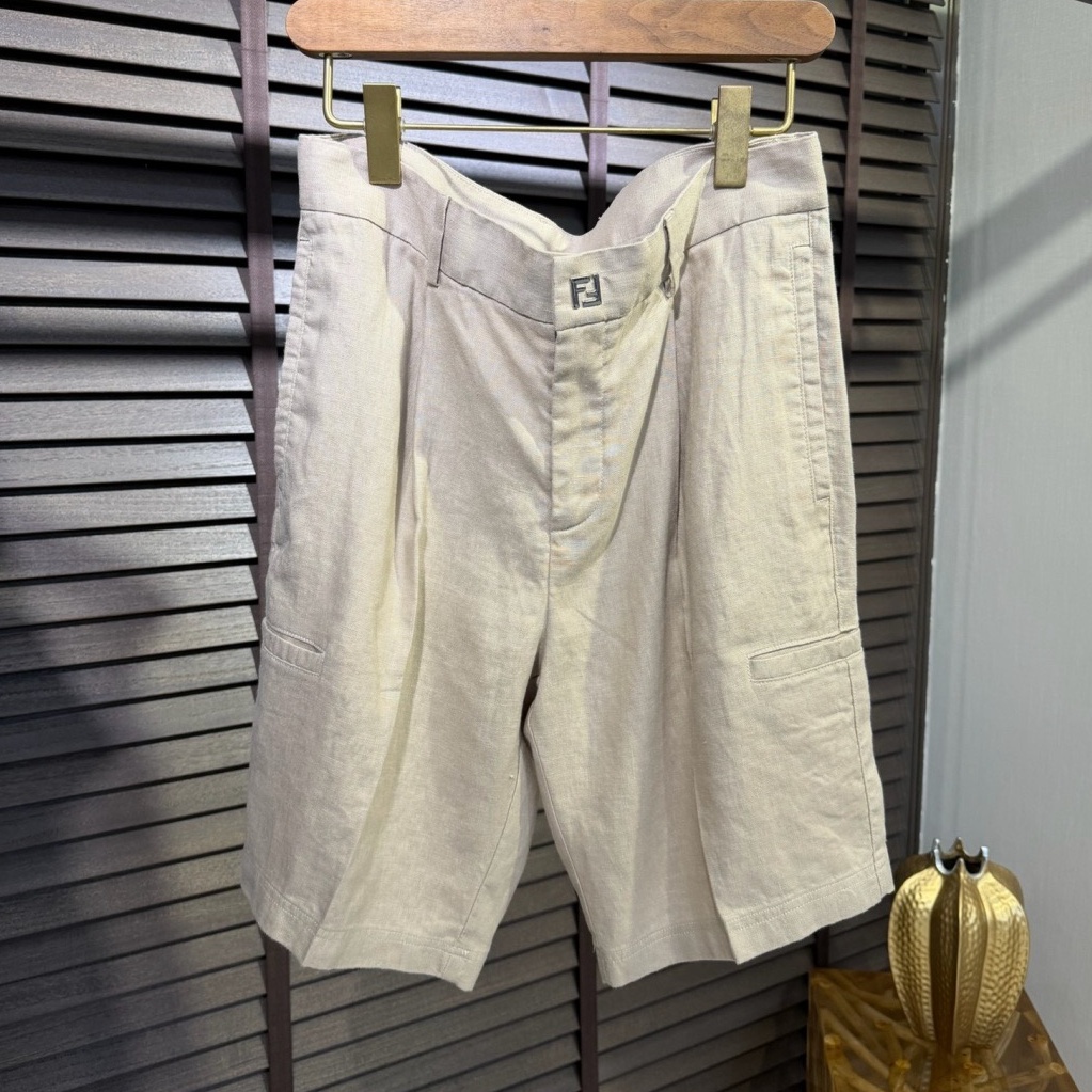 [홍콩명품,FENDI] 펜디 2026 남성용 린넨반바지 FD733 HD 홍콩명품의류,구매대행,온라인명품