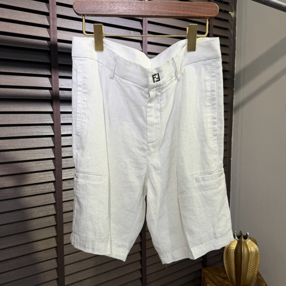 [홍콩명품,FENDI] 펜디 2026 남성용 린넨반바지 FD734 HD 홍콩명품의류,구매대행,온라인명품