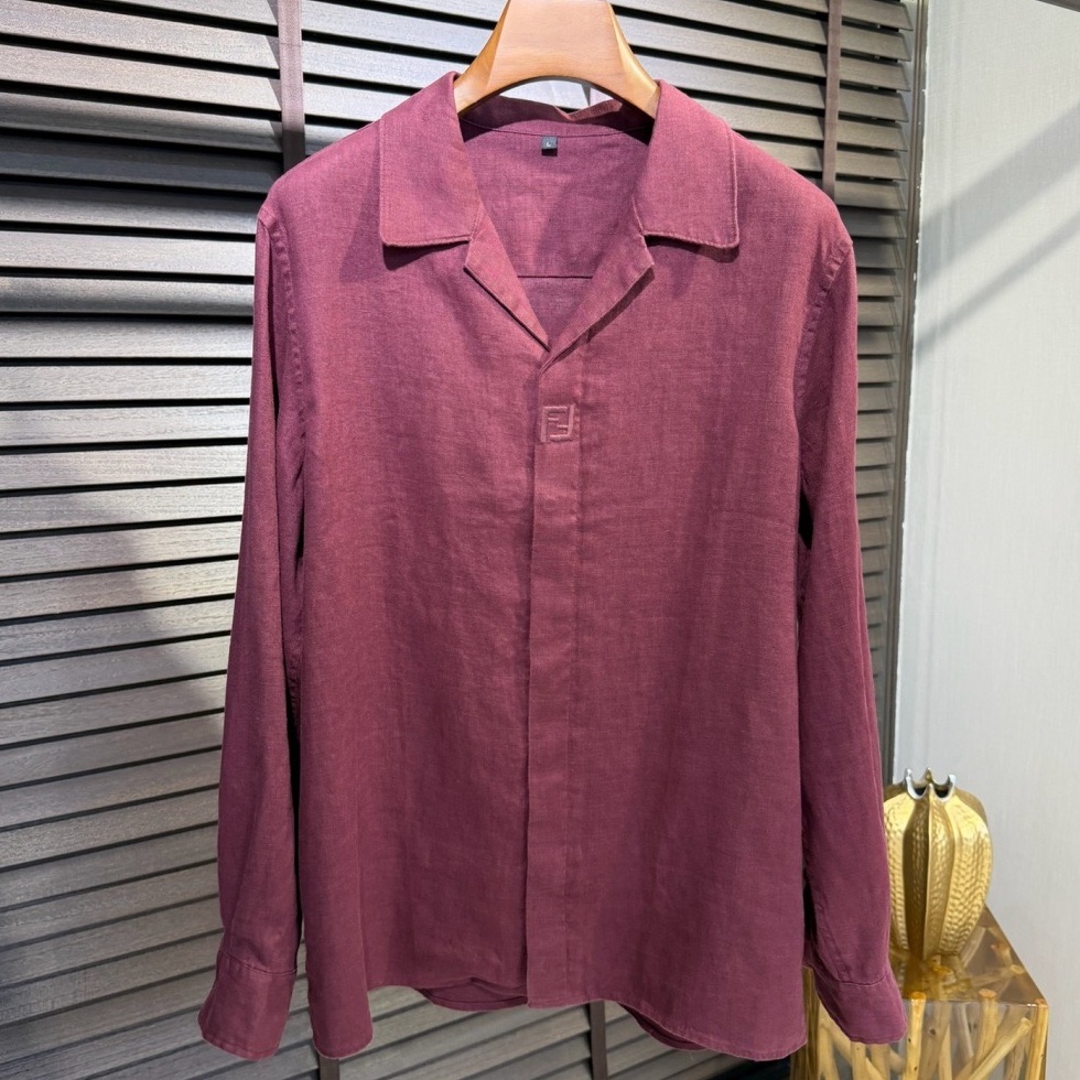 [홍콩명품,FENDI] 펜디 2026 남성용 린넨셔츠 FD738 HD 홍콩명품의류,구매대행,온라인명품