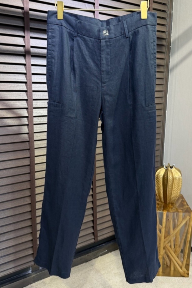 [홍콩명품,FENDI] 펜디 2026 남성용 린넨바지 FD743 HD 홍콩명품의류,구매대행,온라인명품