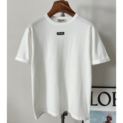 [홍콩명품,MIU MIU] 미우미우 26SS 로고 니트반팔 MM086 HD 홍콩명품의류,구매대행,온라인명품