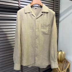 [홍콩명품.BRUNELLO CUCINELLI]브루넬로 쿠치넬리 2026 남성용 린넨셔츠 BL1495 HD 홍콩명품의류,구매대행,온라인명품