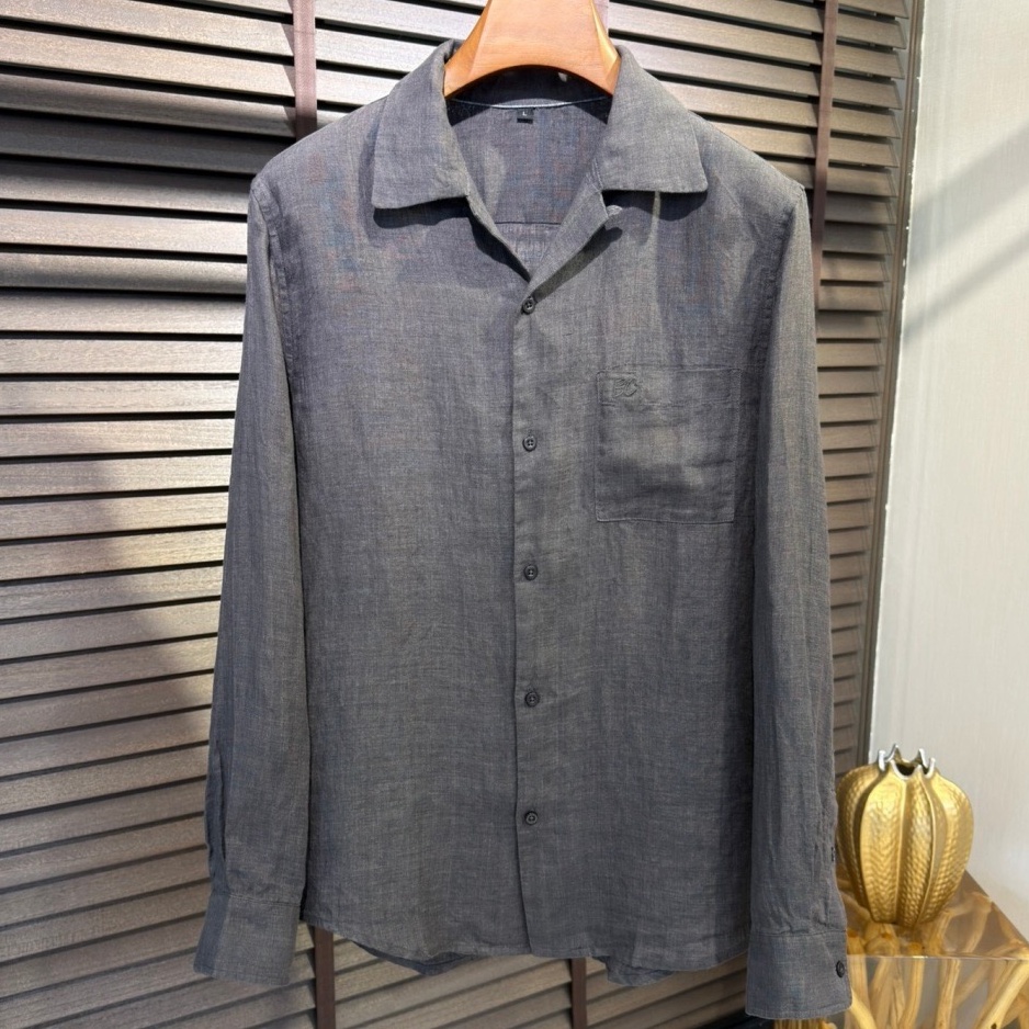 [홍콩명품.BRUNELLO CUCINELLI]브루넬로 쿠치넬리 2026 남성용 린넨셔츠 BL1497 HD 홍콩명품의류,구매대행,온라인명품
