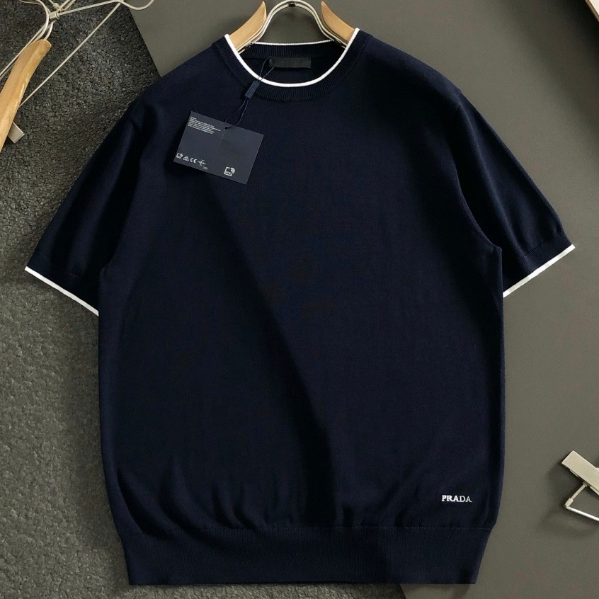 [홍콩명품.PRADA] 프라다 2026 남성용 니트반팔 PD1836 YB 홍콩명품의류,구매대행,온라인명품