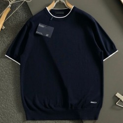 [홍콩명품.PRADA] 프라다 2026 남성용 니트반팔 PD1836 YB 홍콩명품의류,구매대행,온라인명품