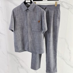 [홍콩명품.loro piana]로로피아나 2026 남성용 반팔셔츠 세트 LP1146 HD 홍콩명품의류,구매대행,온라인명품