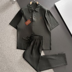 [홍콩명품.loro piana]로로피아나 2026 남성용 반팔셔츠 세트 LP1147 HD 홍콩명품의류,구매대행,온라인명품