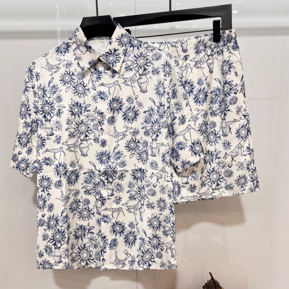 [홍콩명품.Christian Dior] 크리스챤 디올 2026 남성용 반팔셔츠세트 CD1633 YB 홍콩명품의류,구매대행,온라인명품