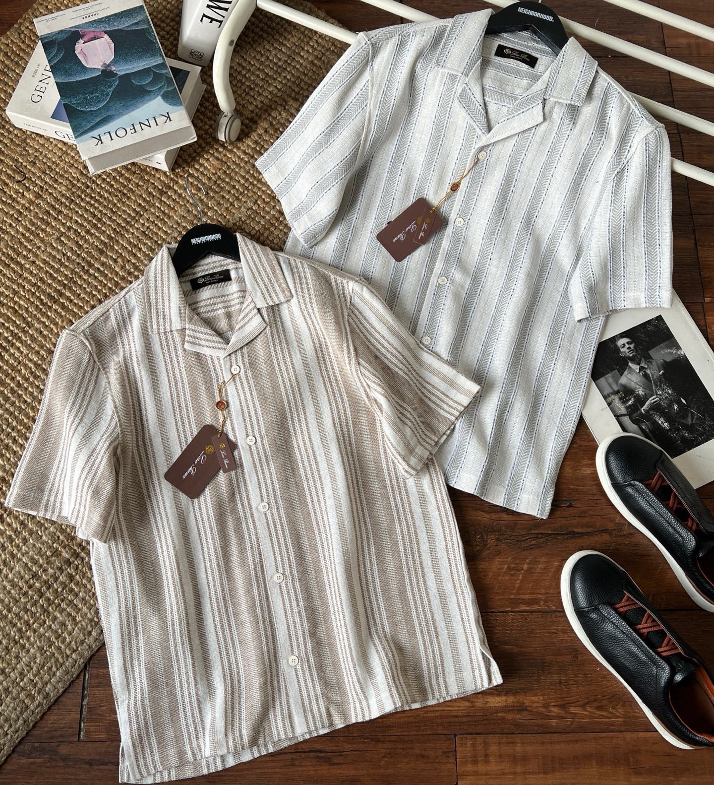 [홍콩명품.loro piana] 로로피아나 2026 남성용 니트반팔 LP1151 HD 2컬러 홍콩명품의류,구매대행,온라인명품