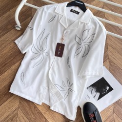 [홍콩명품.loro piana] 로로피아나 2026 남성용 반팔셔츠 LP1156 HD  홍콩명품의류,구매대행,온라인명품