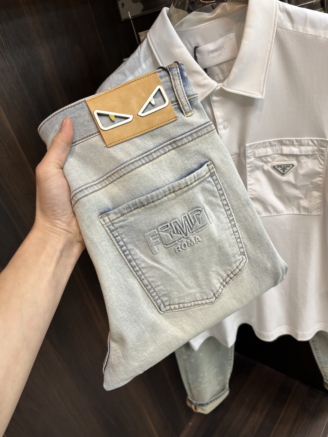 [홍콩명품,FENDI] 펜디 2026 남성용 청바지 FD756 PD 홍콩명품의류,구매대행,온라인명품