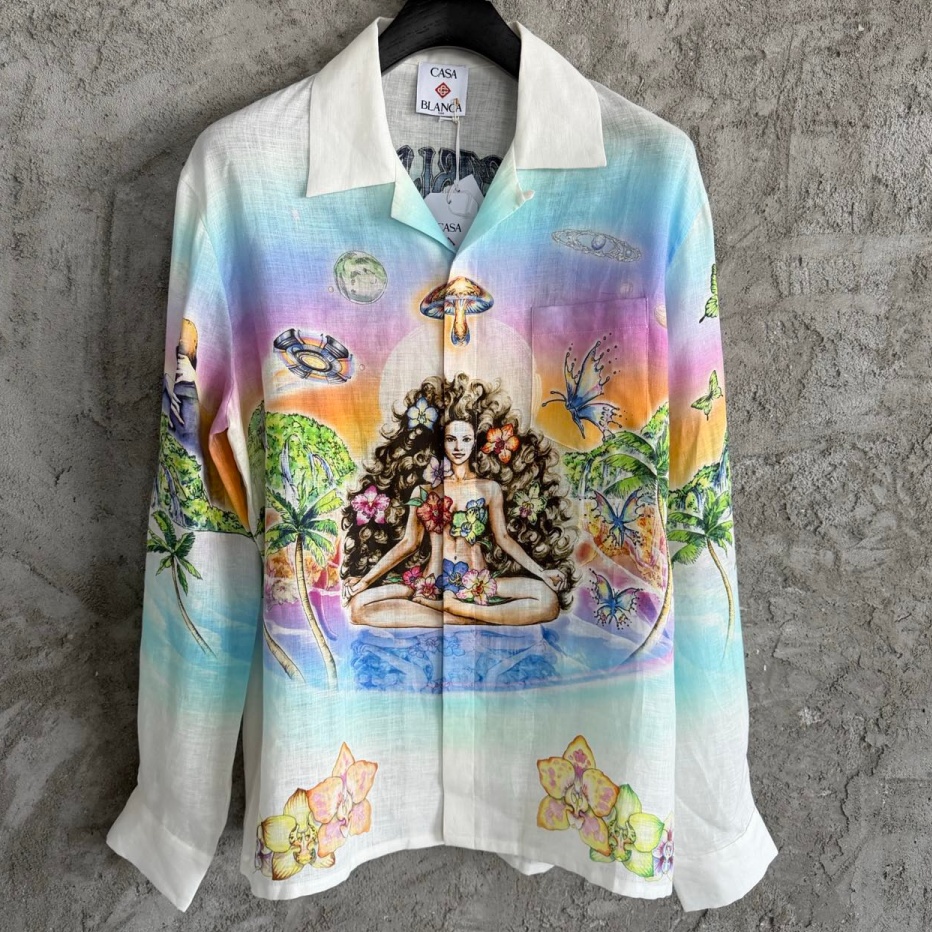 홍콩명품.CASABLANCA] 카사블랑카 2026 남성용 린넨 셔츠 GT493 HD 홍콩명품의류,구매대행,온라인명품