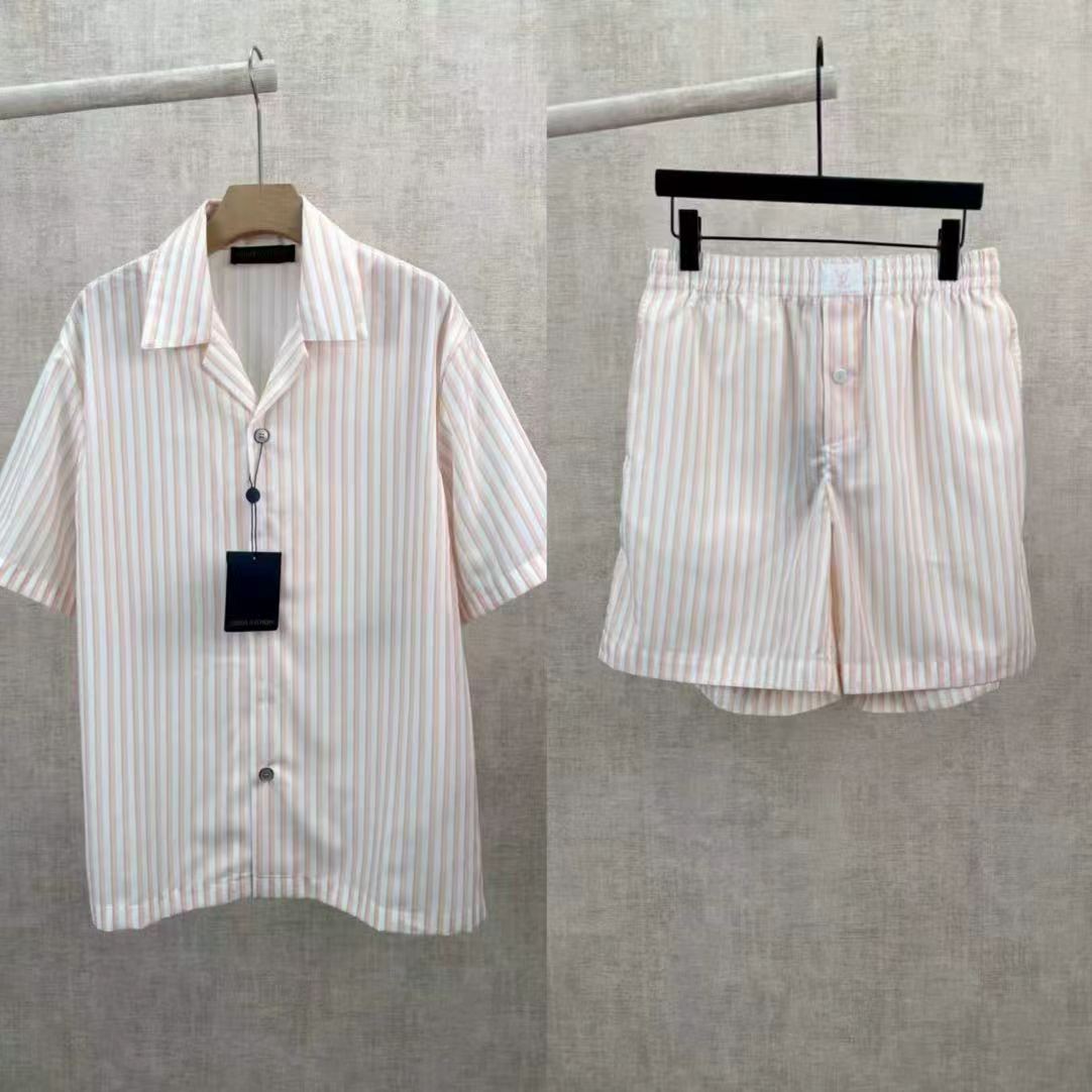 [[홍콩명품.LOUIS VUITTON] 루이비통 2026 남성용 반팔셔츠세트 LV2812 PD 홍콩명품의류,구매대행,온라인명품