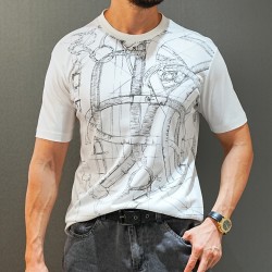 [홍콩명품.HERMES] 에르메스 2026 남성용 반팔 HM517 YB 홍콩명품의류,구매대행,온라인명품