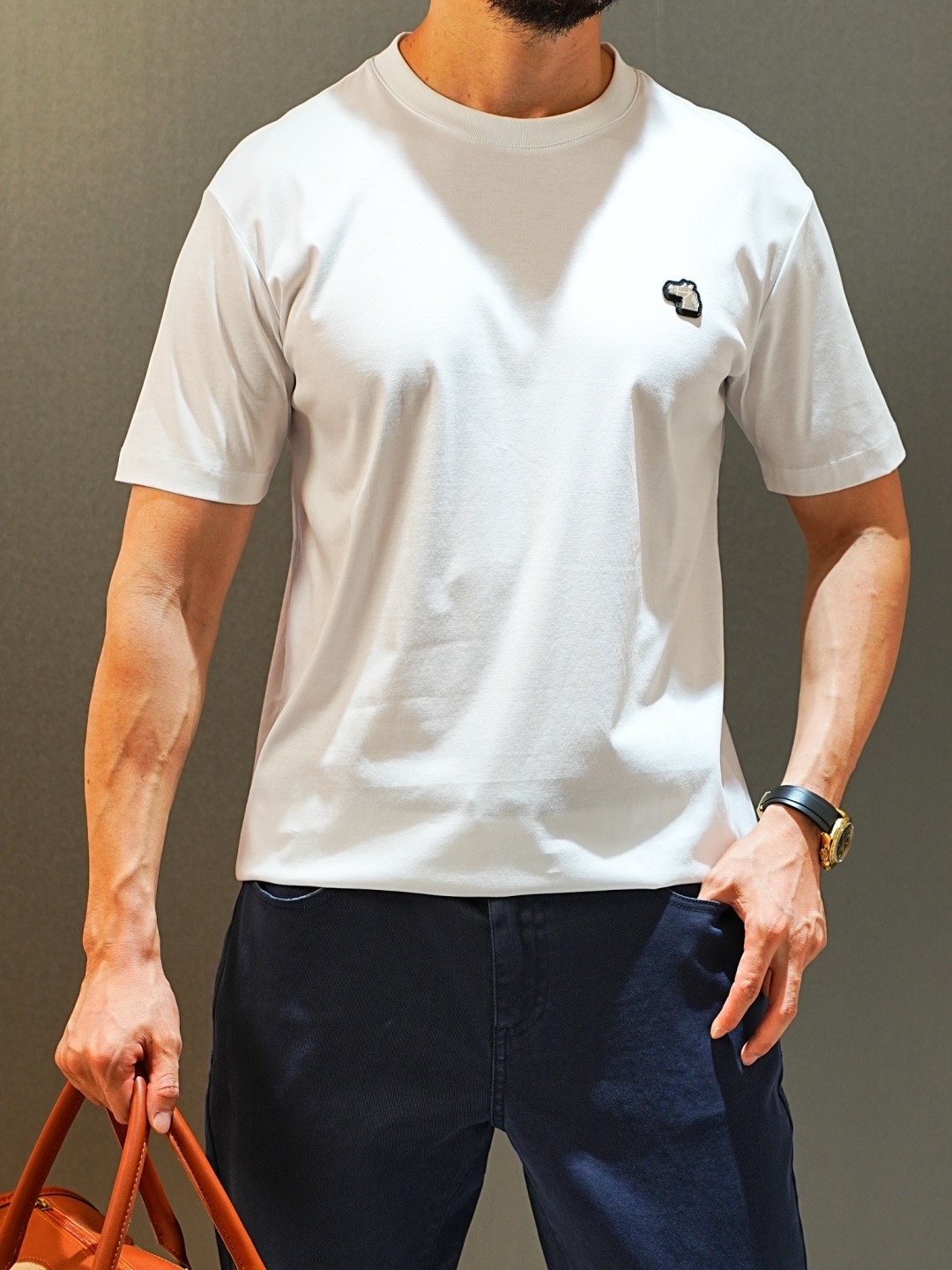 [홍콩명품.HERMES] 에르메스 2026 남성용 반팔 HM523 YB 홍콩명품의류,구매대행,온라인명품