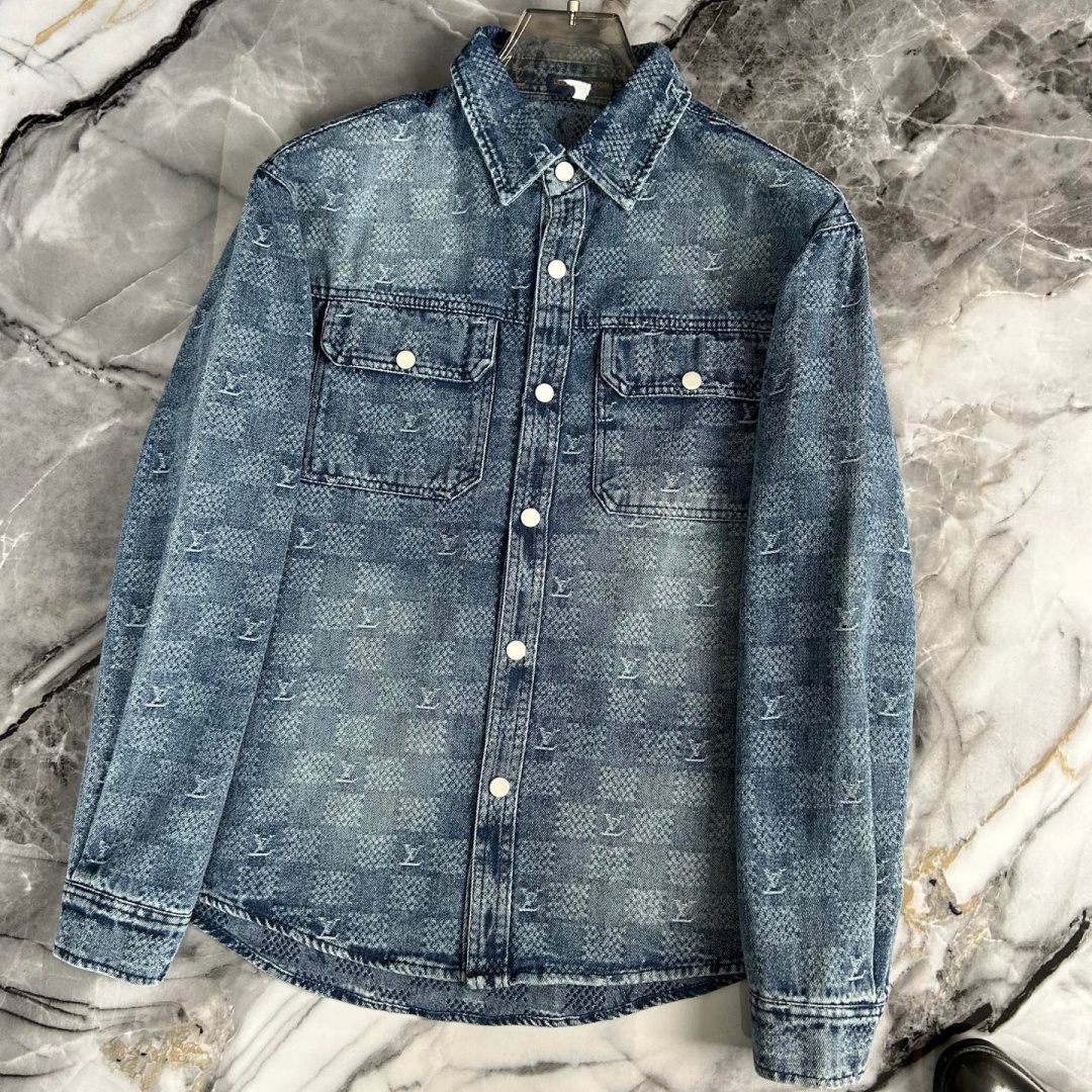 [홍콩명품.LOUIS VUITTON] 루이비통 2026 남성용 청셔츠 LV2828 PD 홍콩명품의류,구매대행,온라인명품