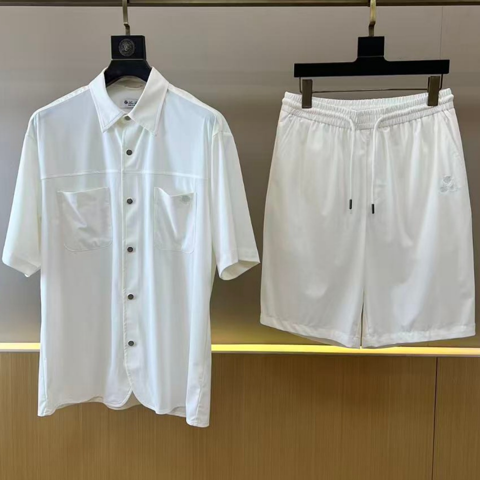 [홍콩명품.loro piana]로로피아나 2026 남성용 반팔셔츠 세트 LP1197 HD 홍콩명품의류,구매대행,온라인명품