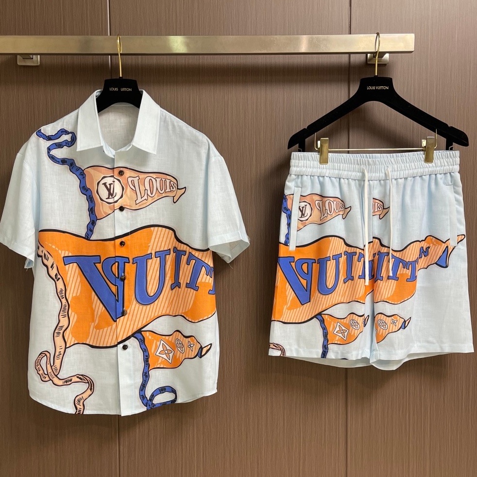 [홍콩명품.LOUIS VUITTON] 루이비통 2026 남성용 반팔셔츠세트 LV2901 PD 홍콩명품의류,구매대행,온라인명품
