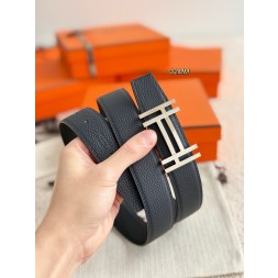 [홍콩명품.HERMES] 에르메스 2026 남성용 가죽벨트 3.2 CM HM031