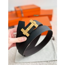 [홍콩명품.HERMES] 에르메스 2026 남성용 가죽벨트 3.2 CM HM033