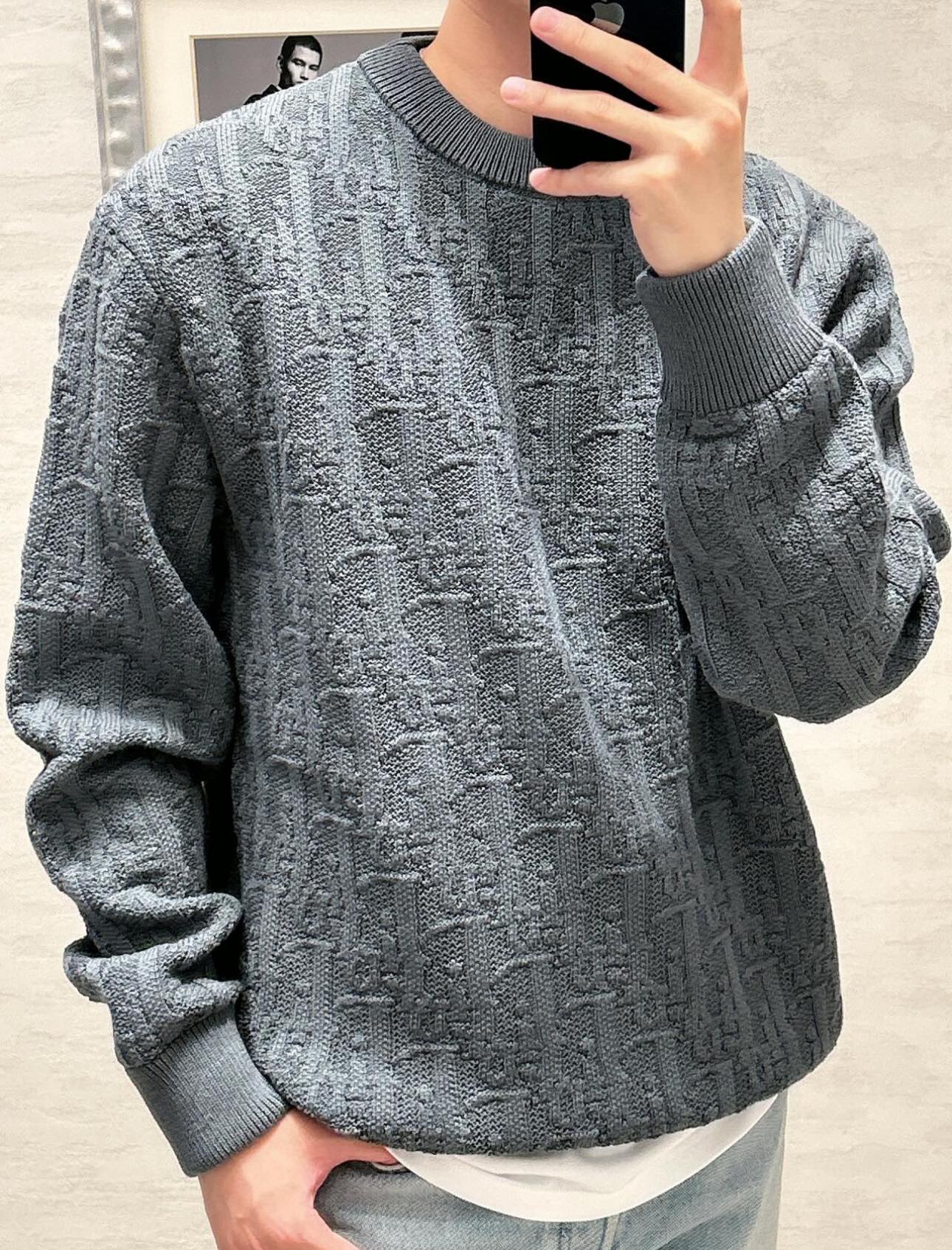 [홍콩명품.Christian Dior] 크리스챤 디올 2026 남성용 니트 풀오버 CD2100 PD 홍콩명품의류,구매대행,온라인명품