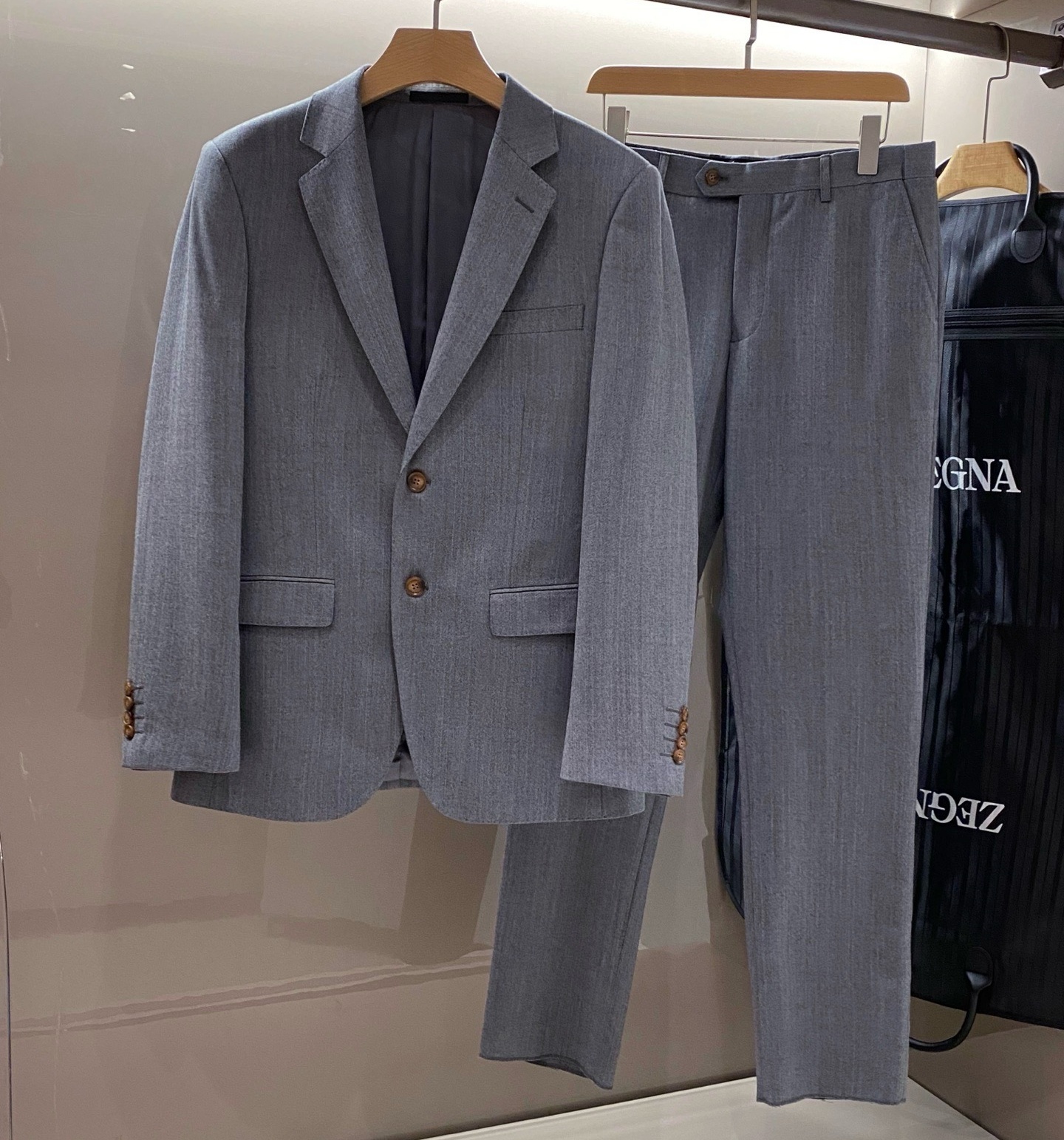 [홍콩명품.ZEGNA] 제냐 2026 남성용 울혼방 수트자켓세트 ZN1431 HD 홍콩명품의류,구매대행,온라인명품